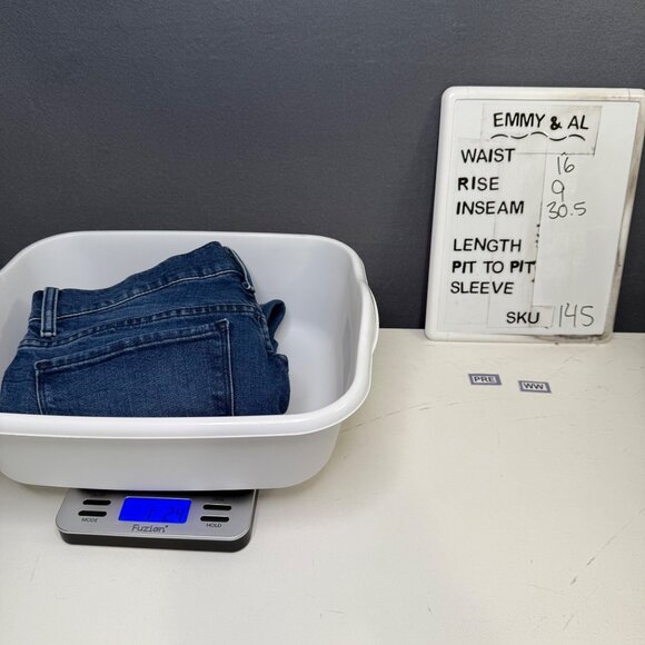 Mott & Bow Womens Boyfriend Jeans Size 27 Slim Straight Stretch Comfort Casual - Picture 8 of 12